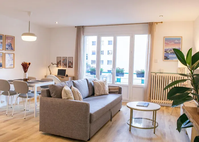 Le Refuge Grenoblois - Cosy 2 Pieces Avec Balcon גרנובל