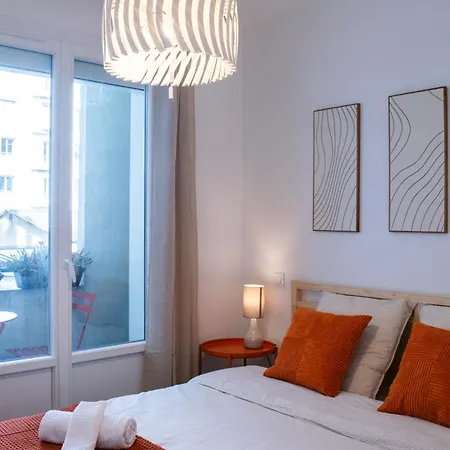 Le Refuge Grenoblois - Cosy 2 Pieces Avec Balcon Apartamento *